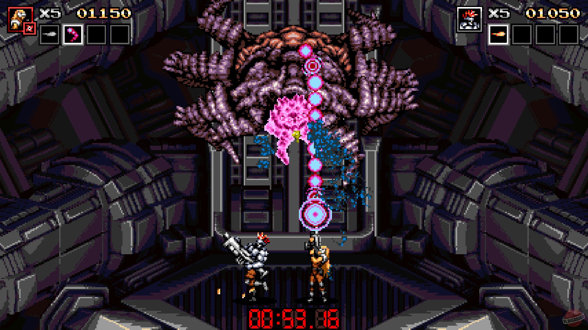 Скриншот из игры Blazing Chrome - 17