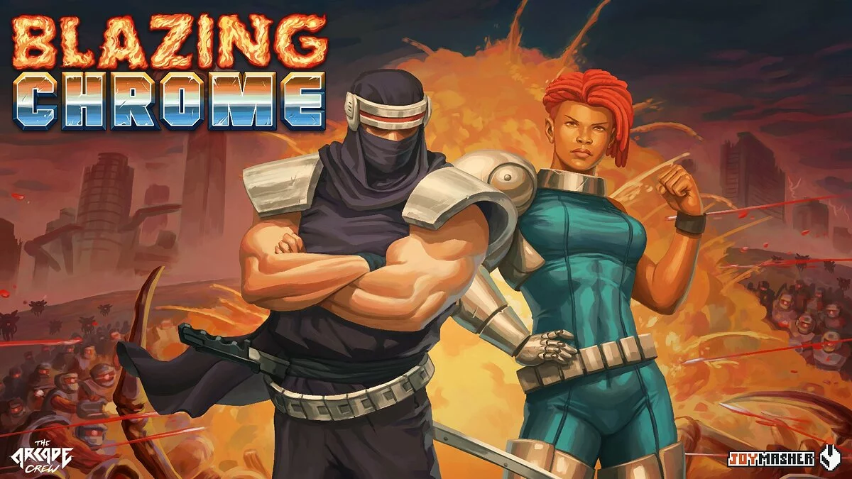 Скриншот из игры Blazing Chrome - 22