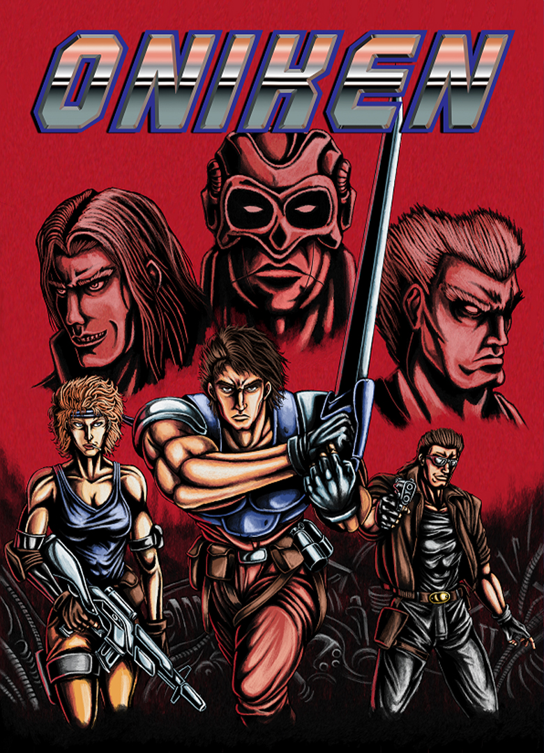 Обложка игры Oniken