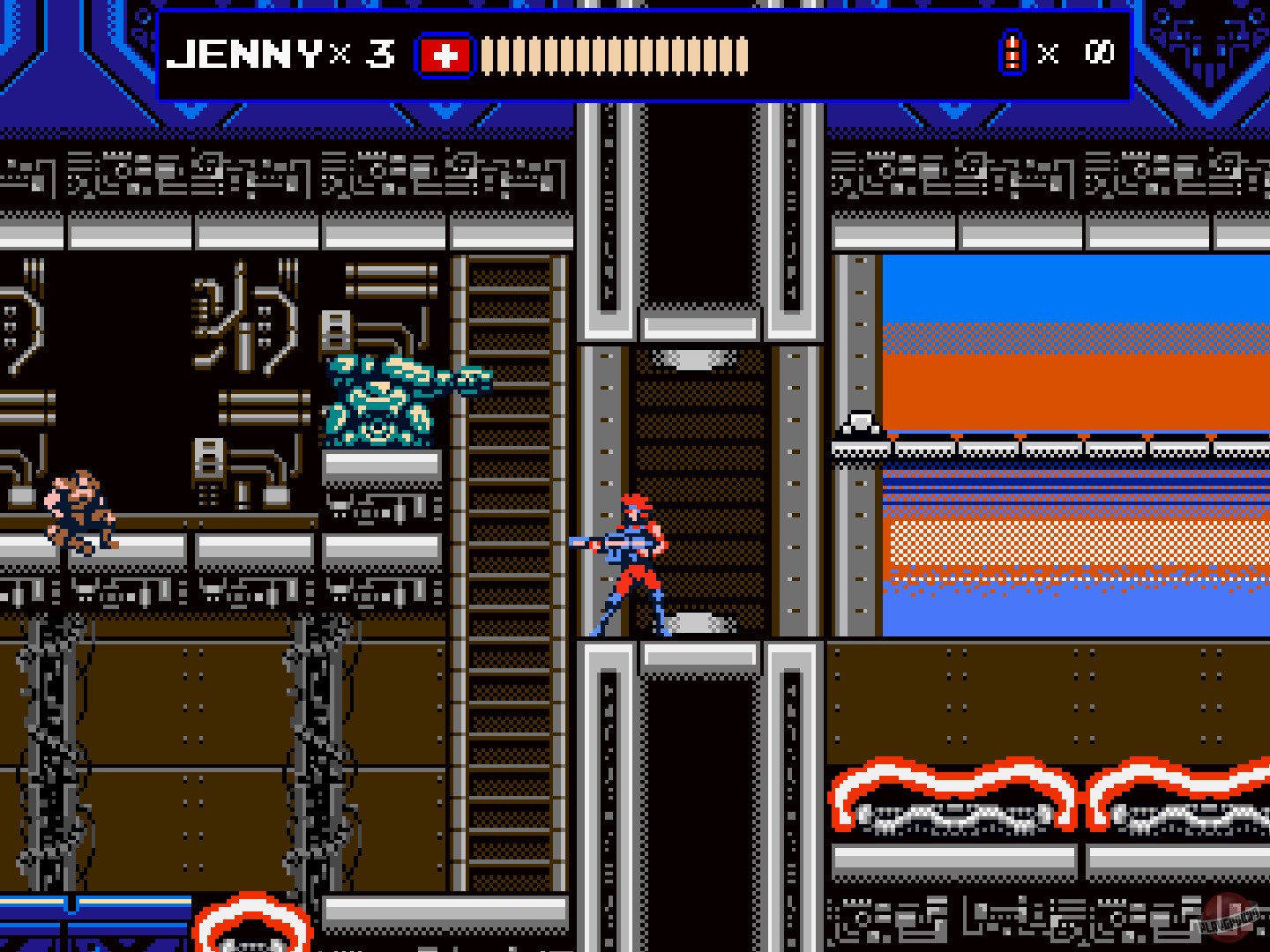 Скриншот из игры Oniken - 10