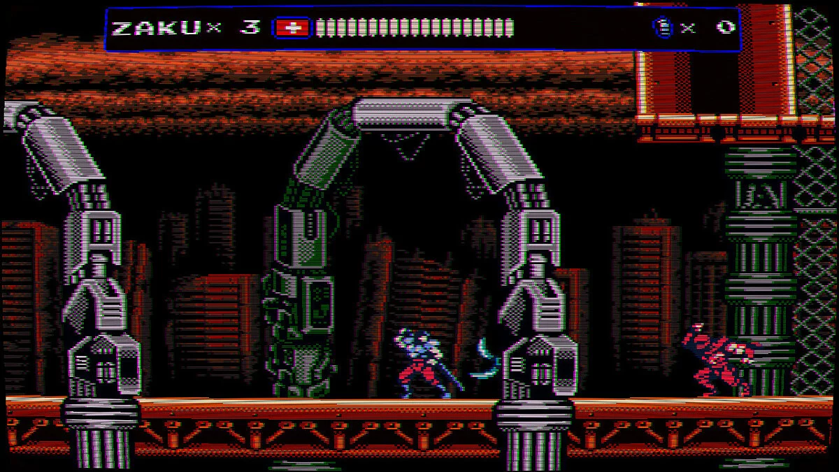 Скриншот из игры Oniken - 4