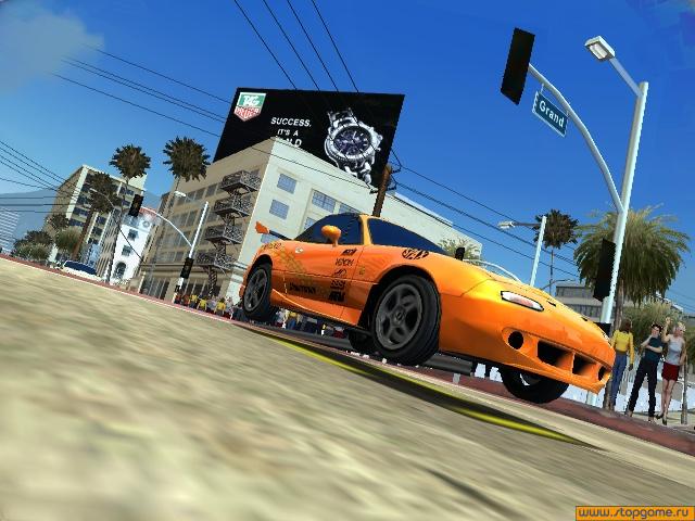 Скриншот из игры Juiced - 64