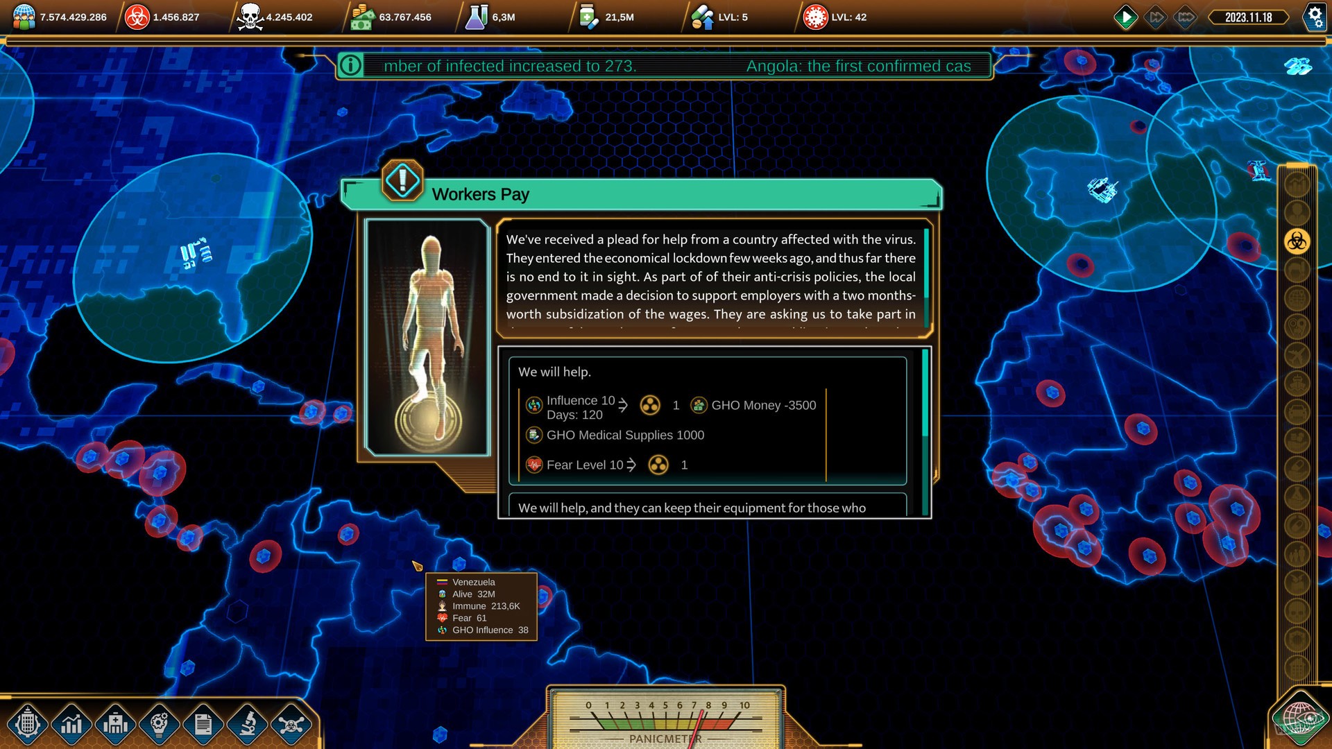 Скриншот из игры COVID: The Outbreak - 28