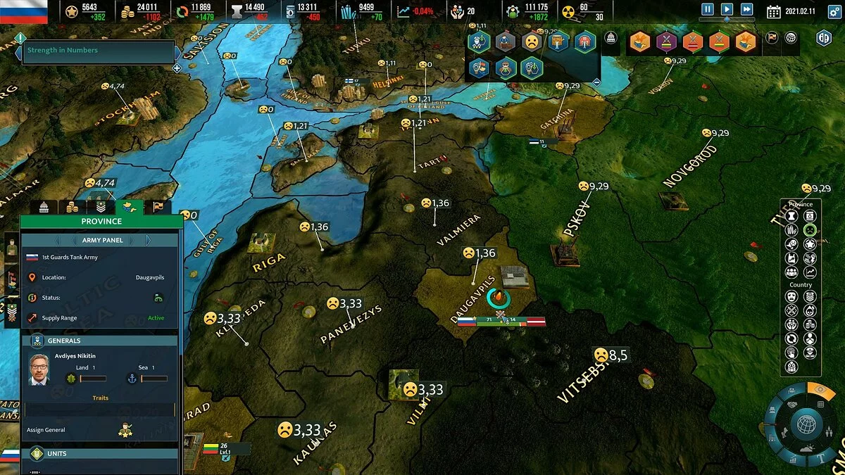 Скриншот из игры Realpolitiks 2 - 18