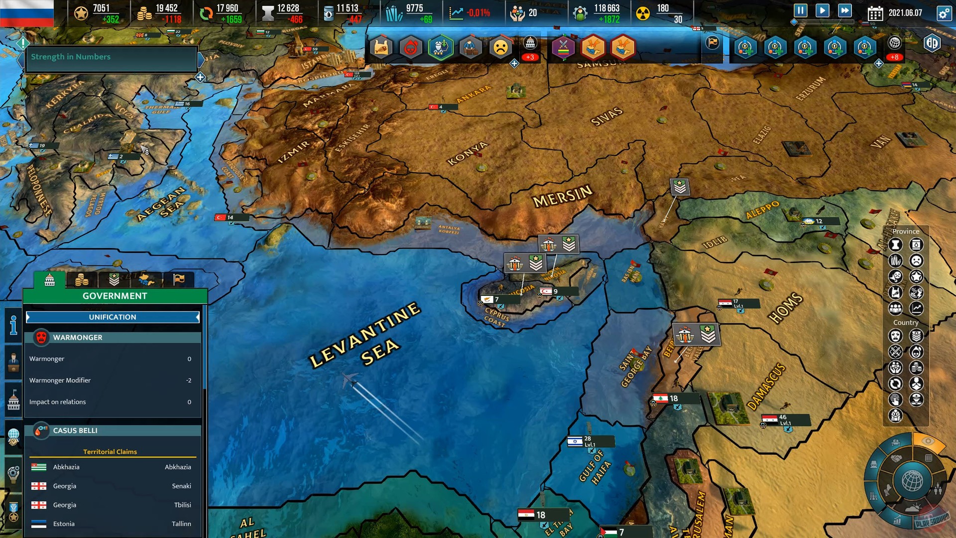 Скриншот из игры Realpolitiks 2 - 24