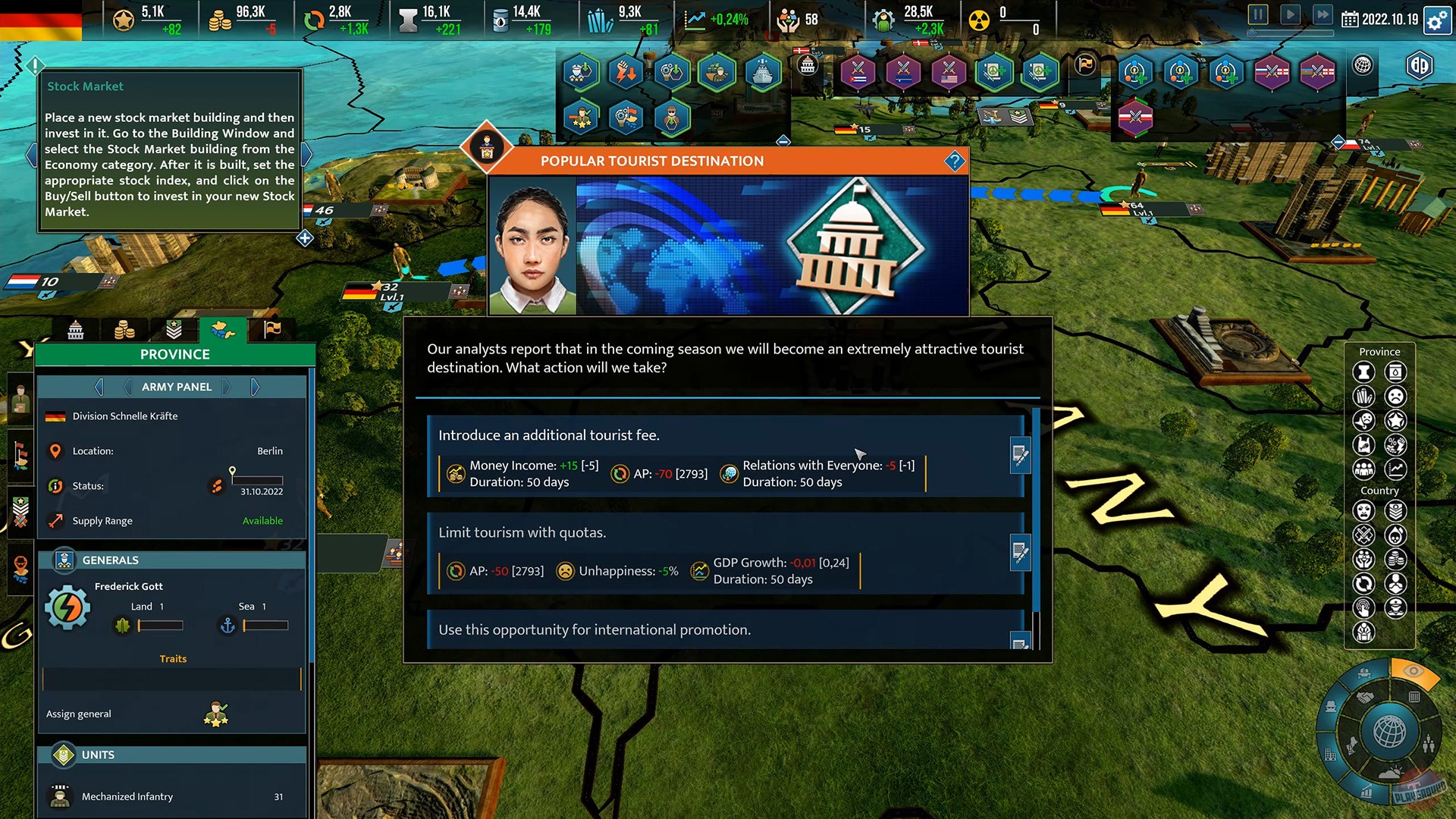 Скриншот из игры Realpolitiks 2 - 10