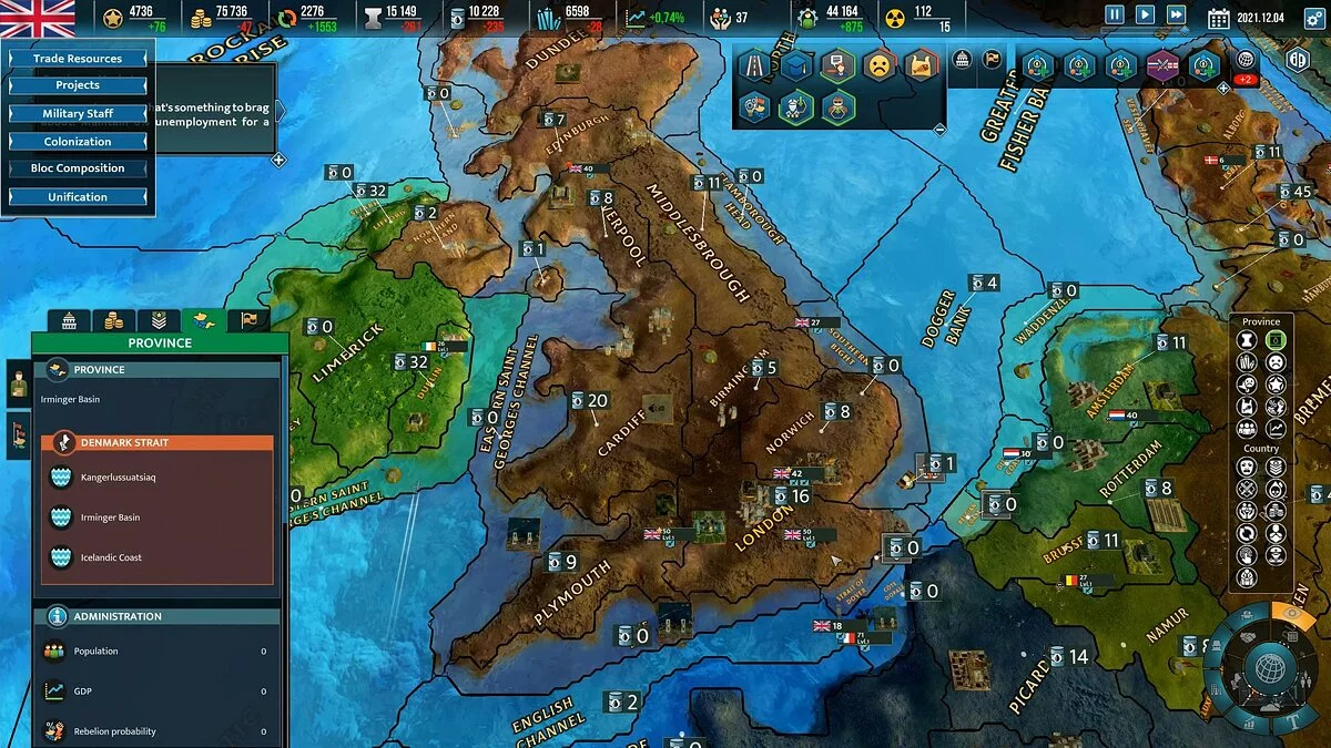 Скриншот из игры Realpolitiks 2 - 8