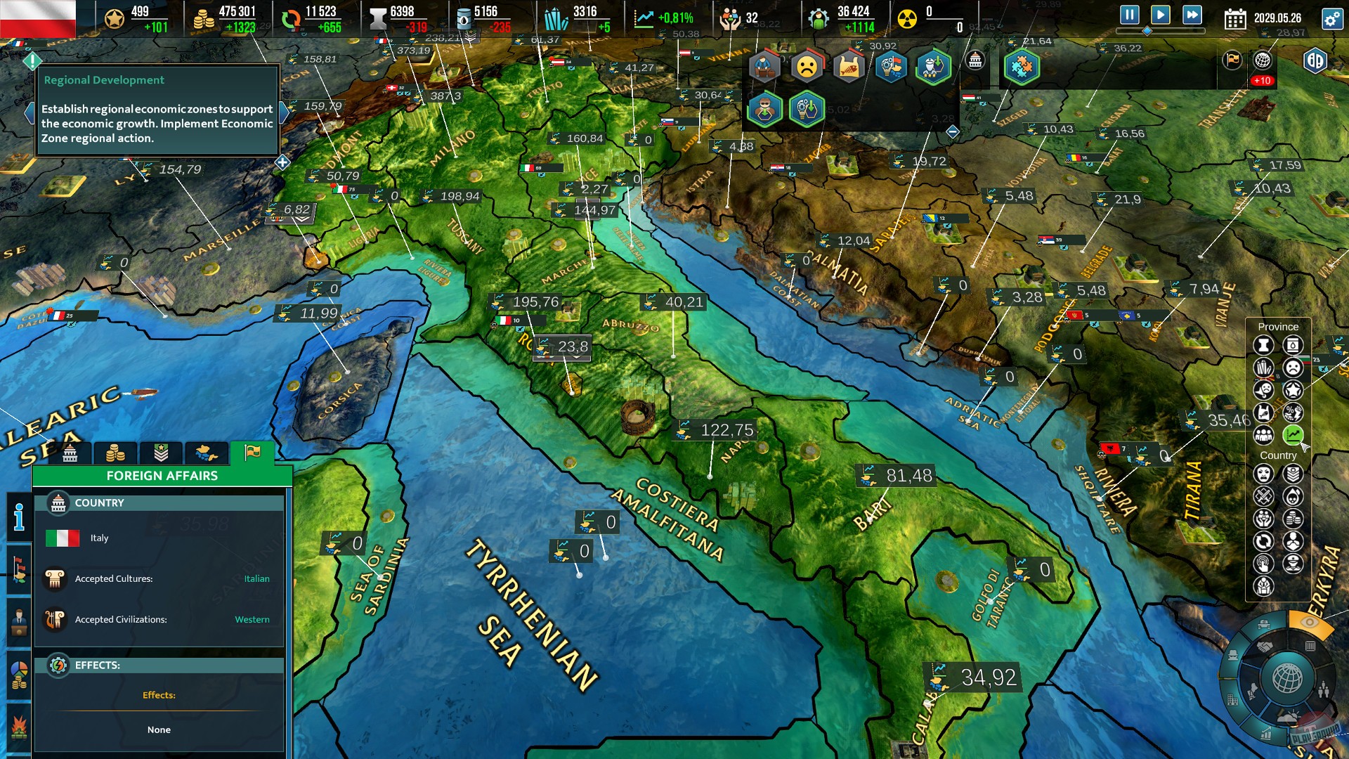Скриншот из игры Realpolitiks 2 - 30