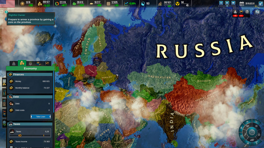 Скриншот из игры Realpolitiks II - 3