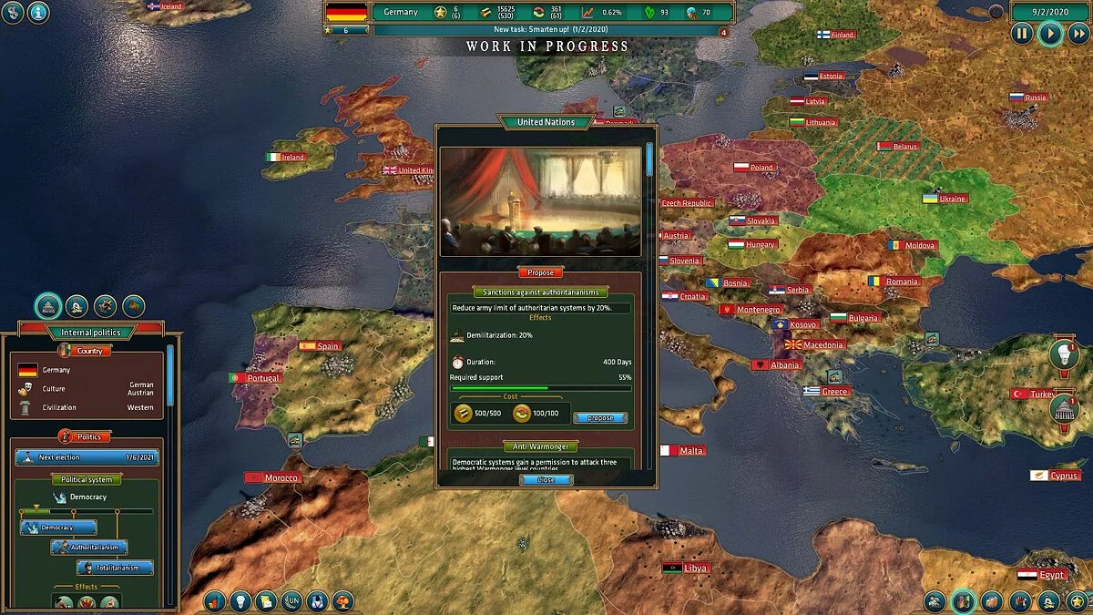 Скриншот из игры Realpolitiks - 20