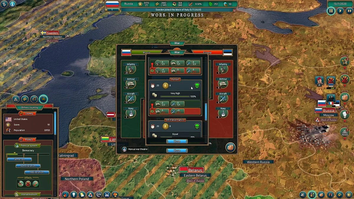 Скриншот из игры Realpolitiks - 29