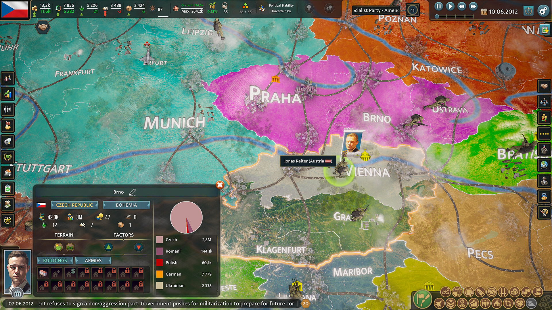 Скриншот из игры Realpolitiks 3: Earth and Beyond - 8