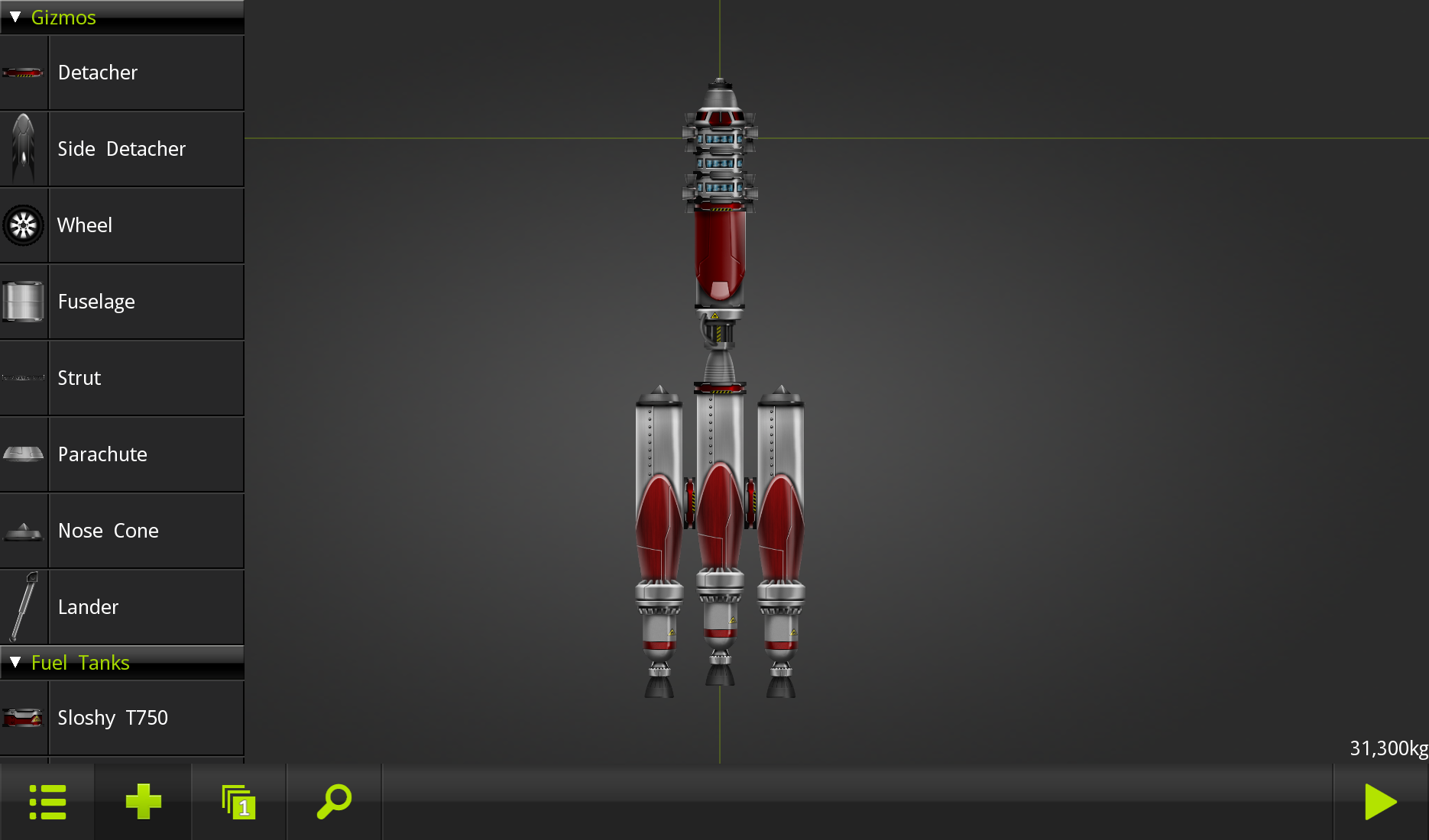 Скриншот из игры SimpleRockets - 3