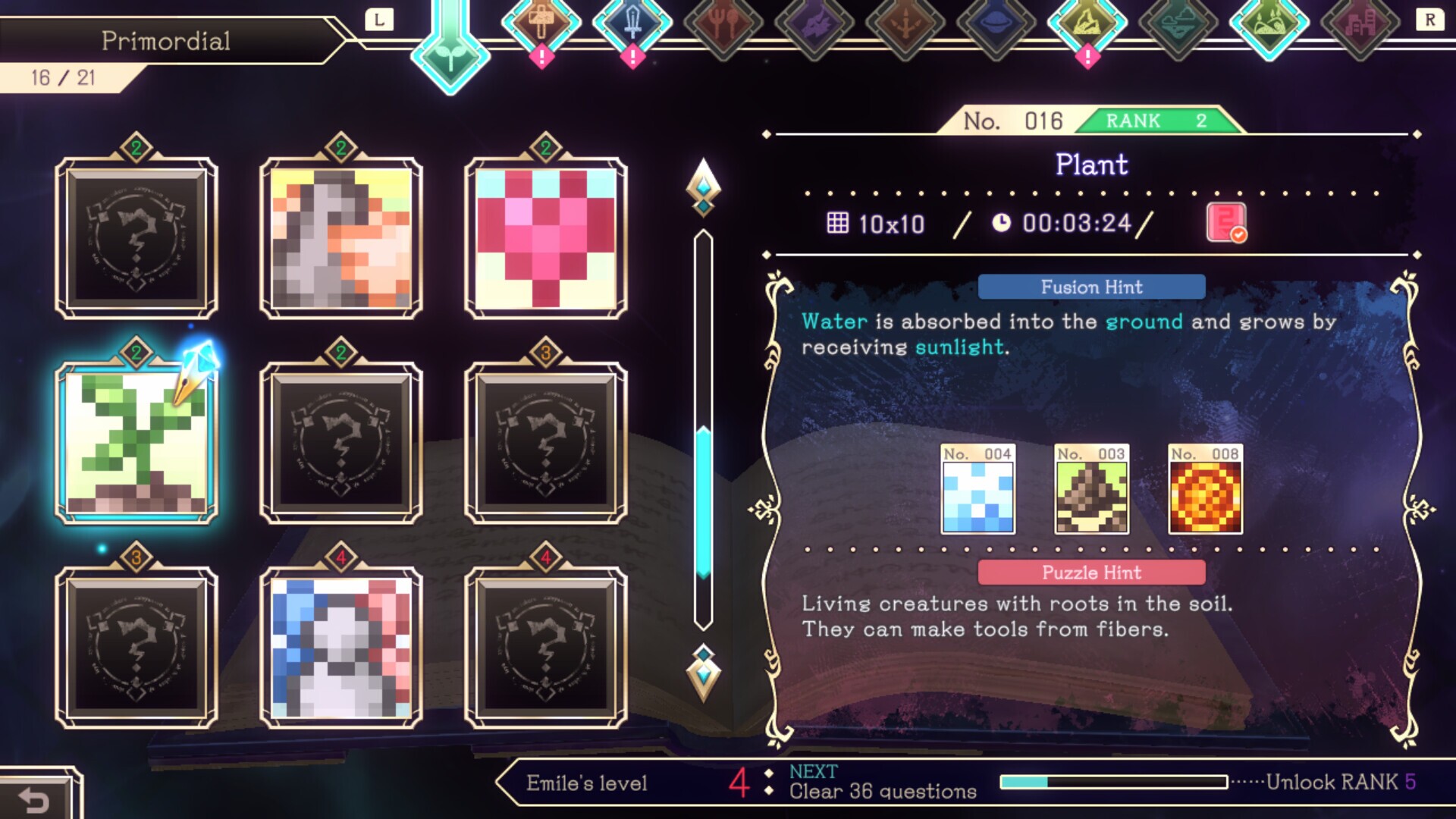 Скриншот из игры Logiart Grimoire - 7