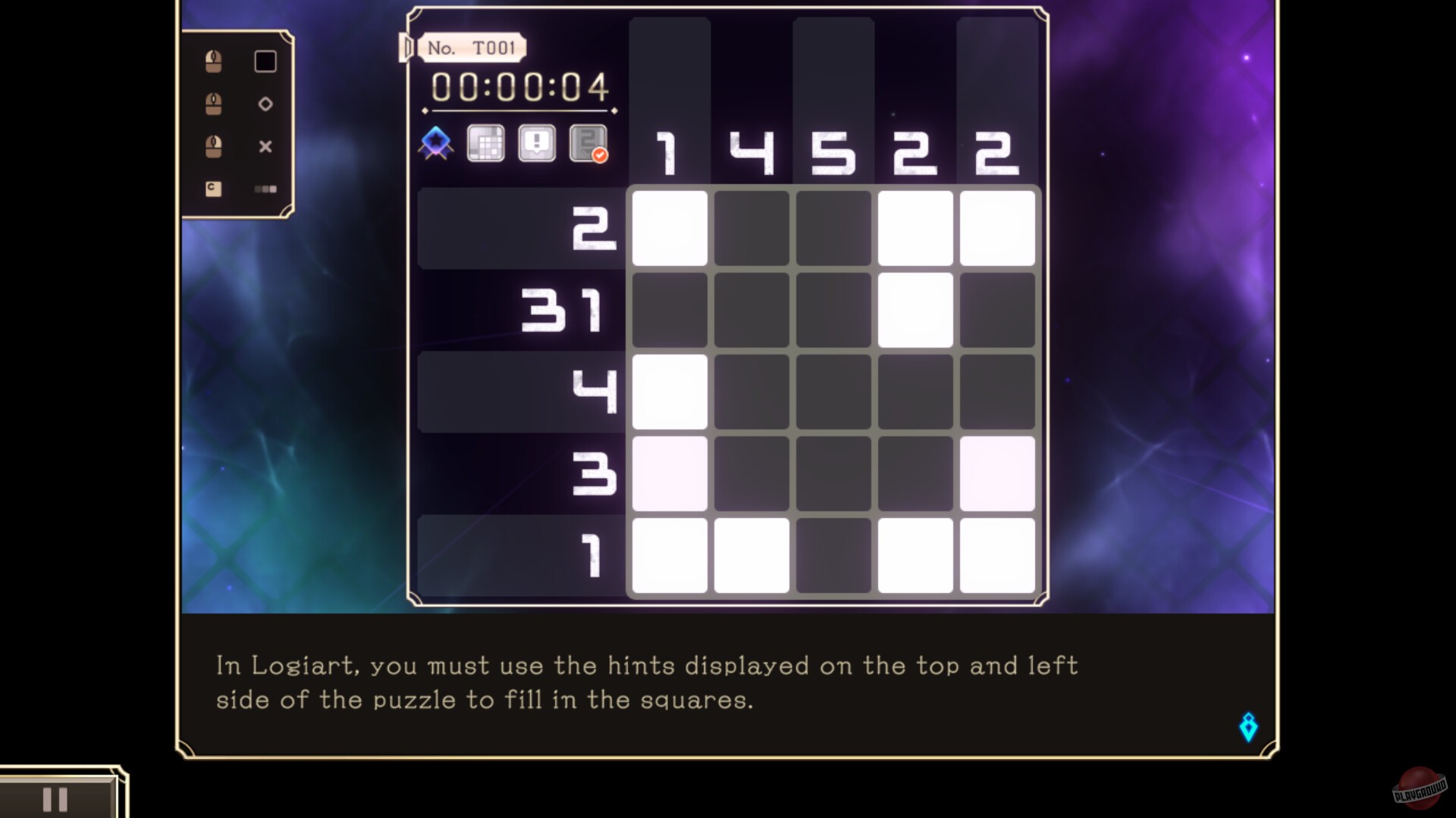 Скриншот из игры Logiart Grimoire - 5