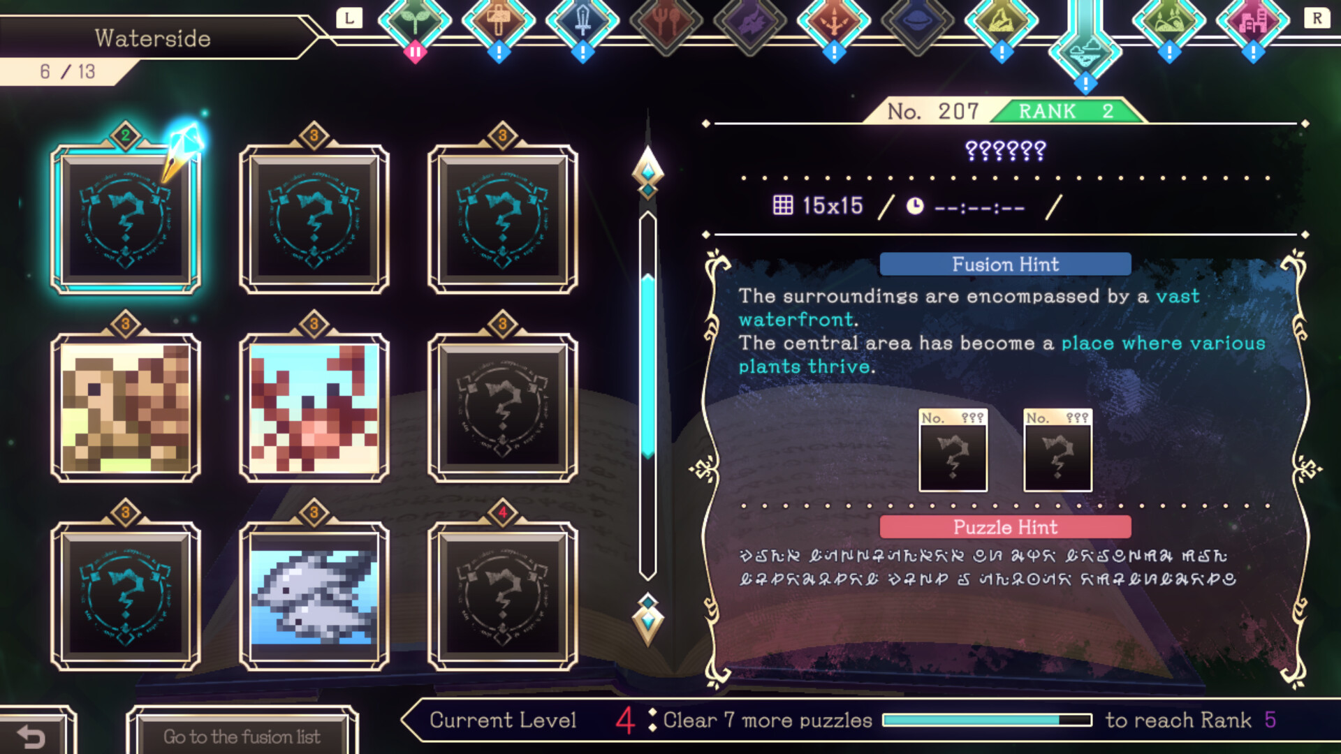 Скриншот из игры Logiart Grimoire - 6