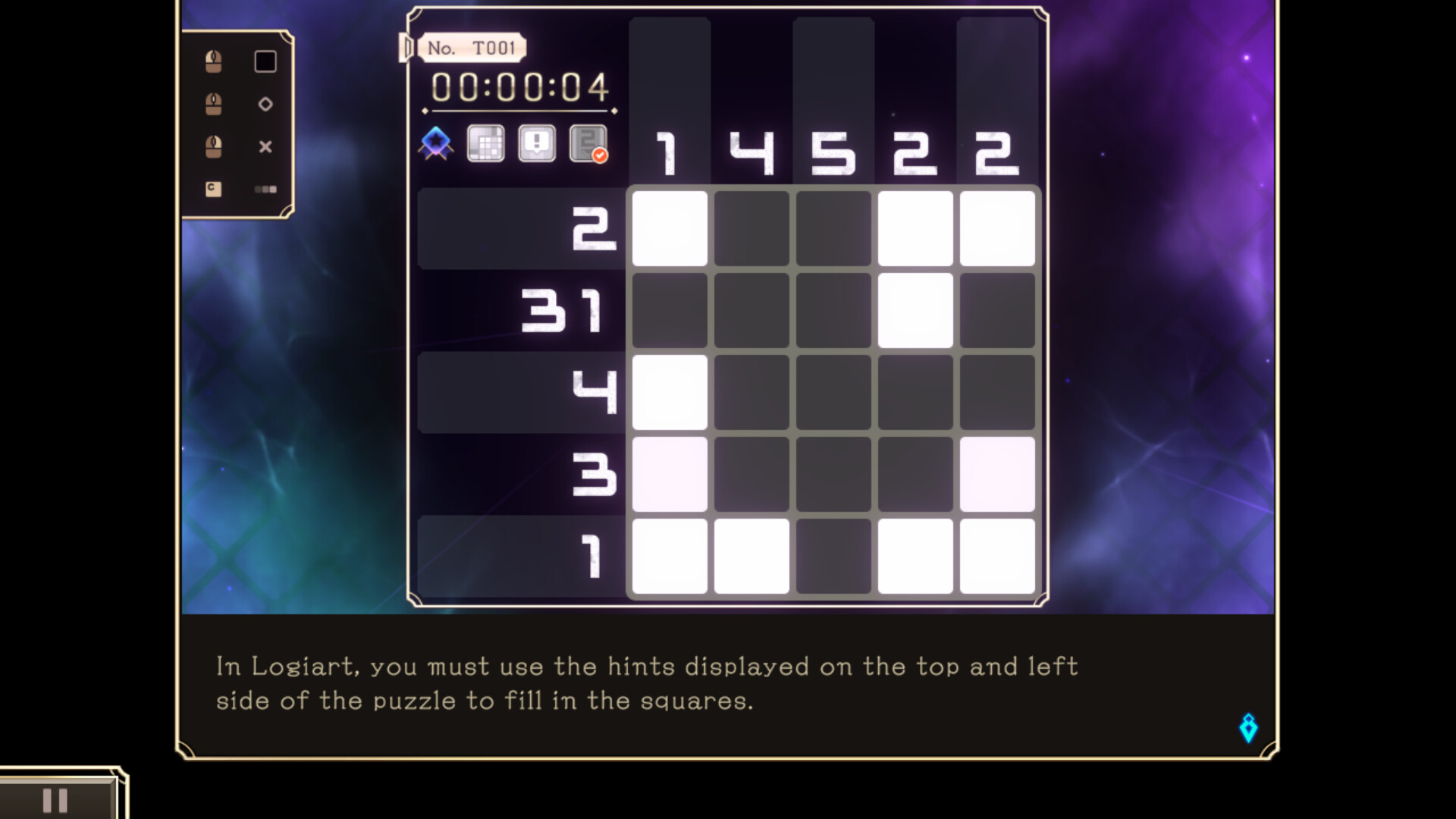 Скриншот из игры Logiart Grimoire - 10