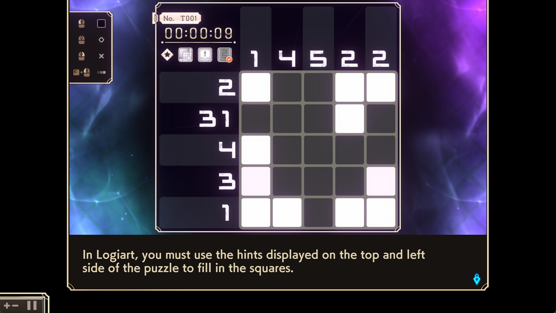 Скриншот из игры Logiart Grimoire - 16