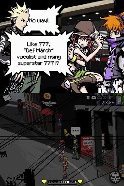 Скриншот из игры The World Ends with You: Final Remix - 96