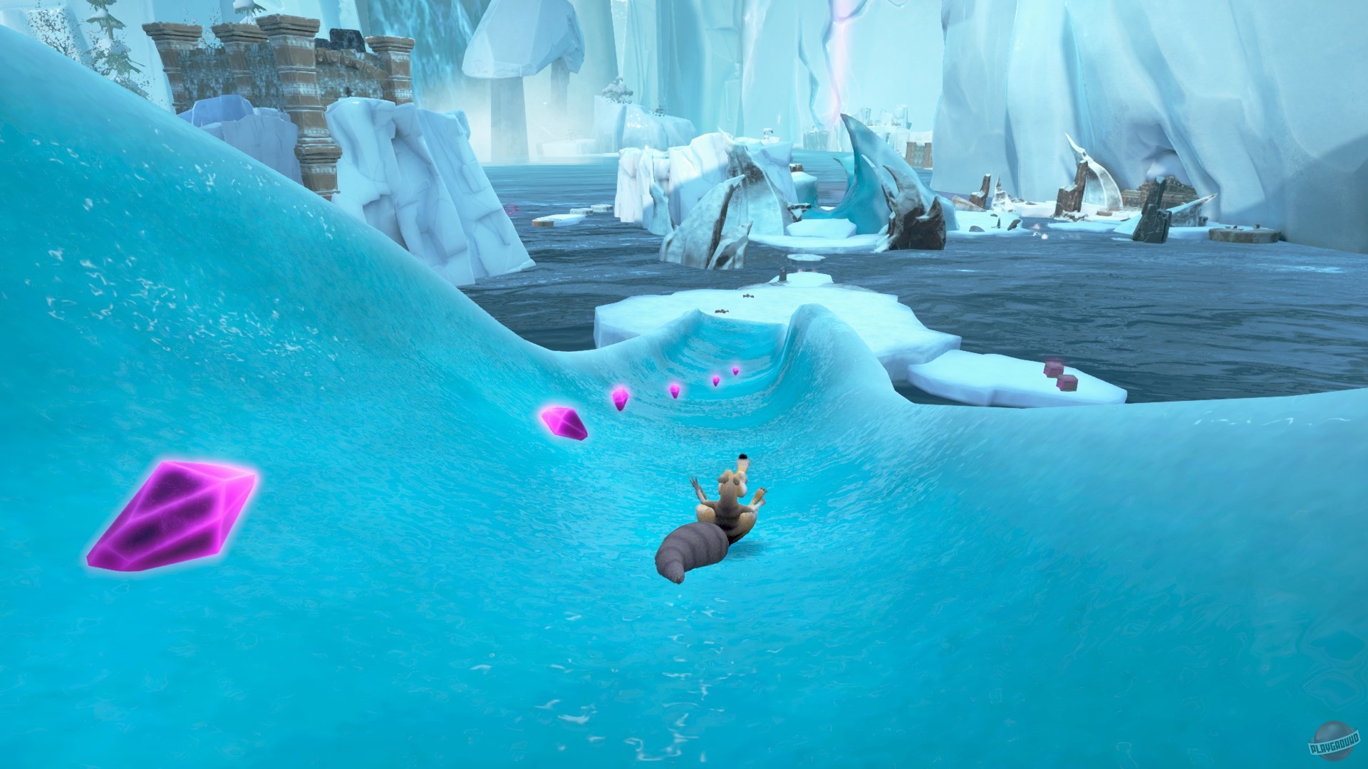 Скриншот из игры Ice Age: Scrat's Nutty Adventure - 4