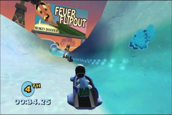 Скриншот из игры Sled Shred - 3