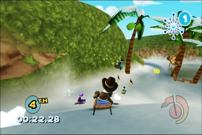 Скриншот из игры Sled Shred - 4