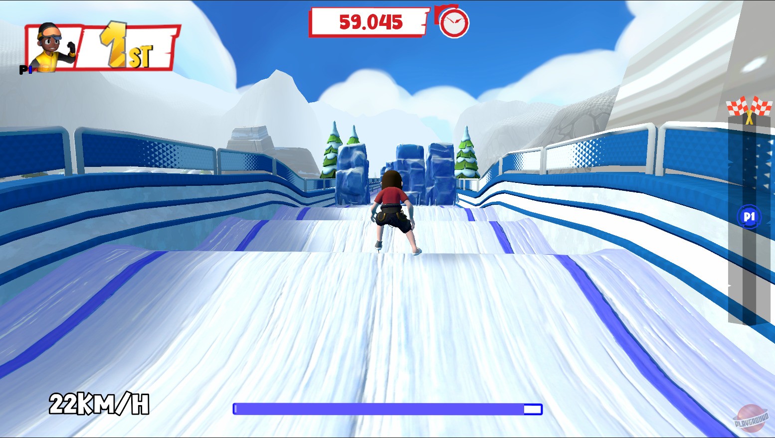 Скриншот из игры Instant Sports Winter Games - 3