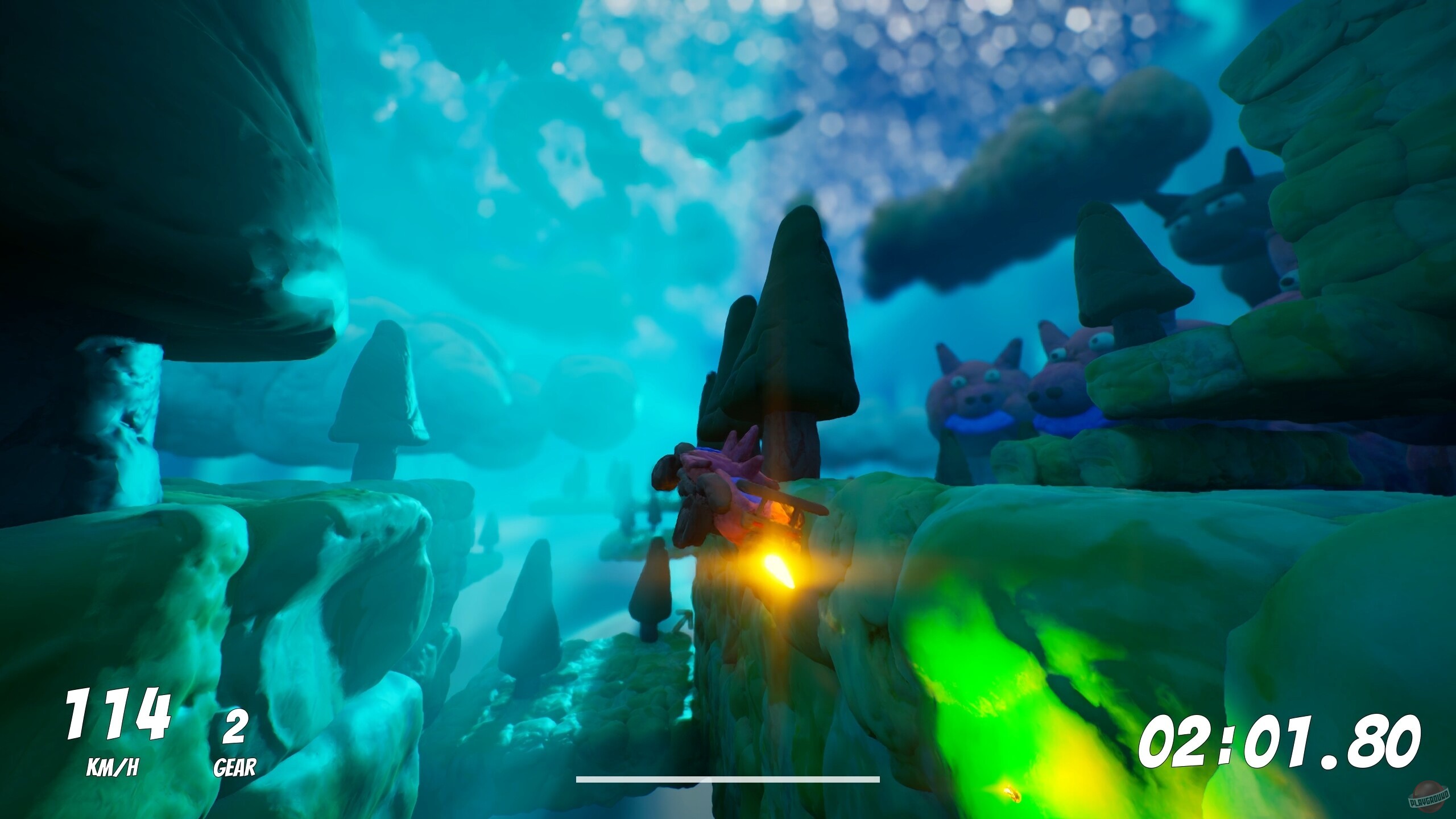 Скриншот из игры Deedlee Doo! Carkour! - 9