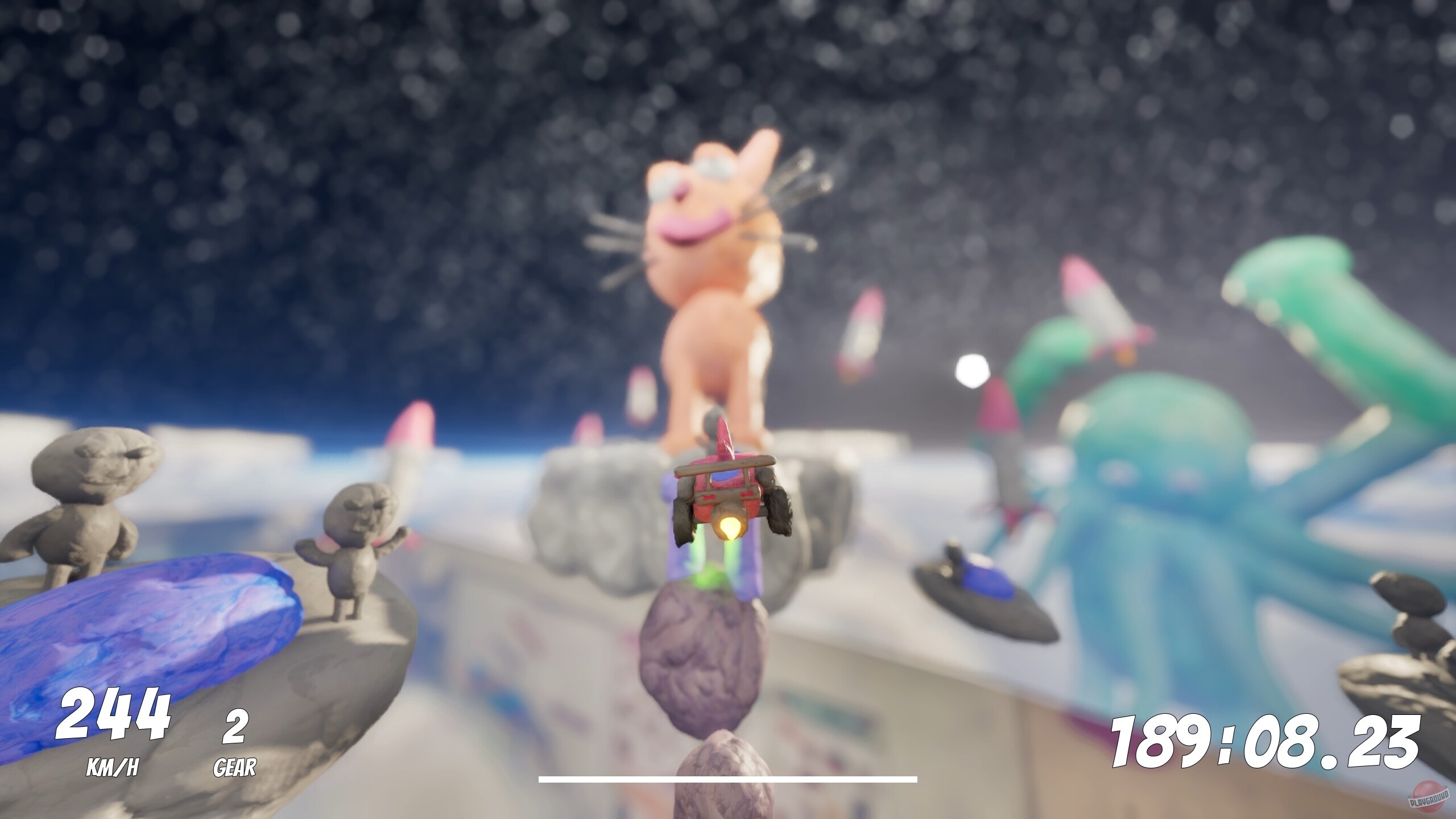 Скриншот из игры Deedlee Doo! Carkour! - 2