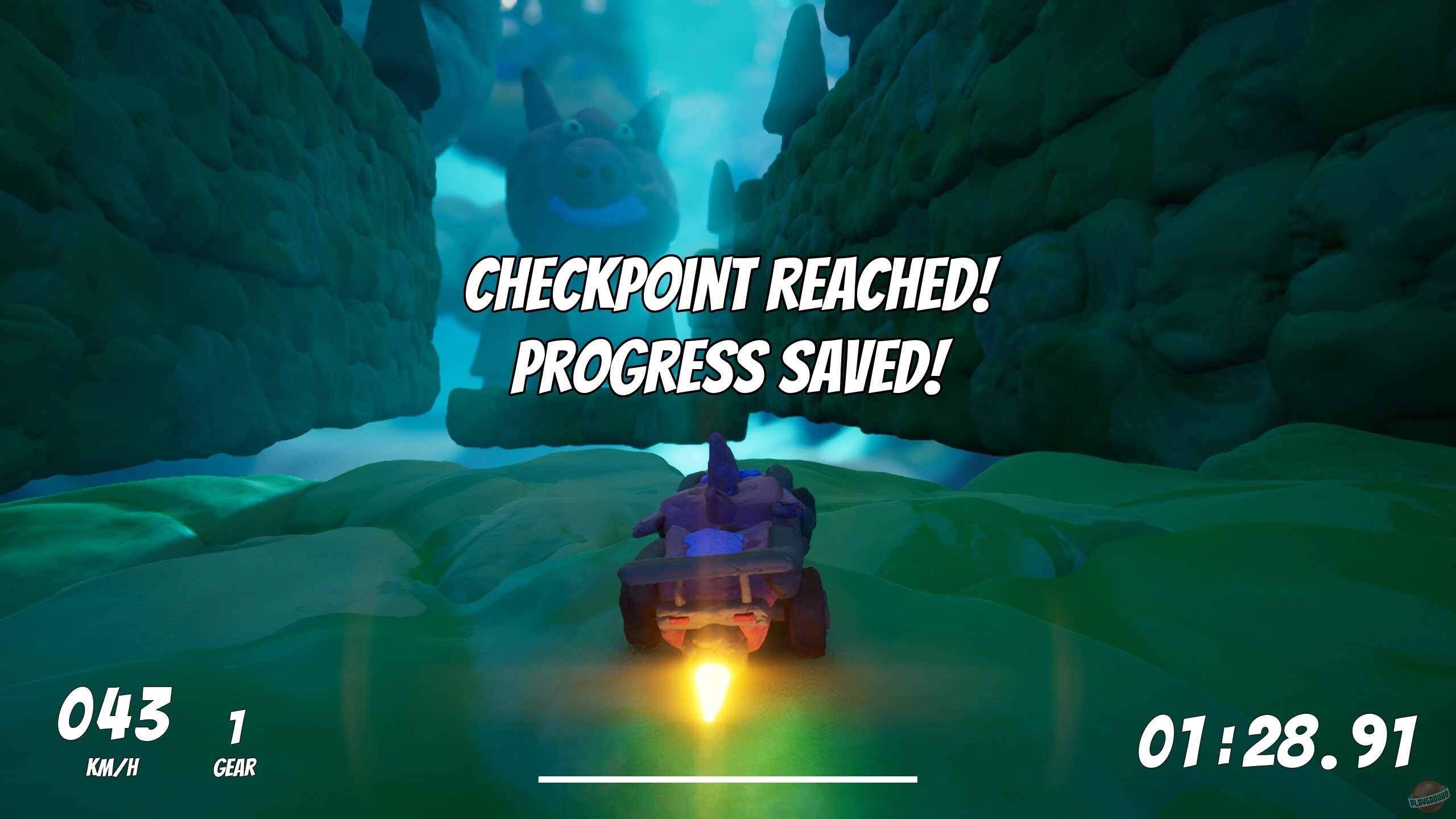 Скриншот из игры Deedlee Doo! Carkour! - 5