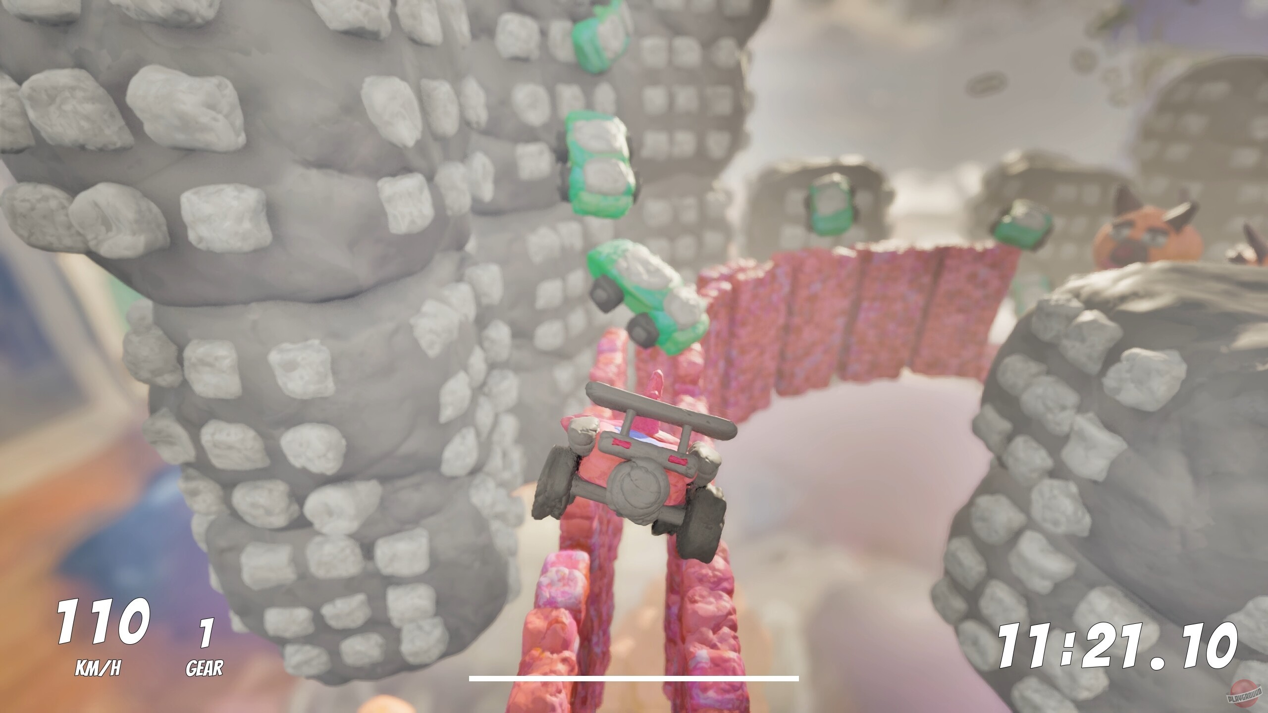 Скриншот из игры Deedlee Doo! Carkour! - 1