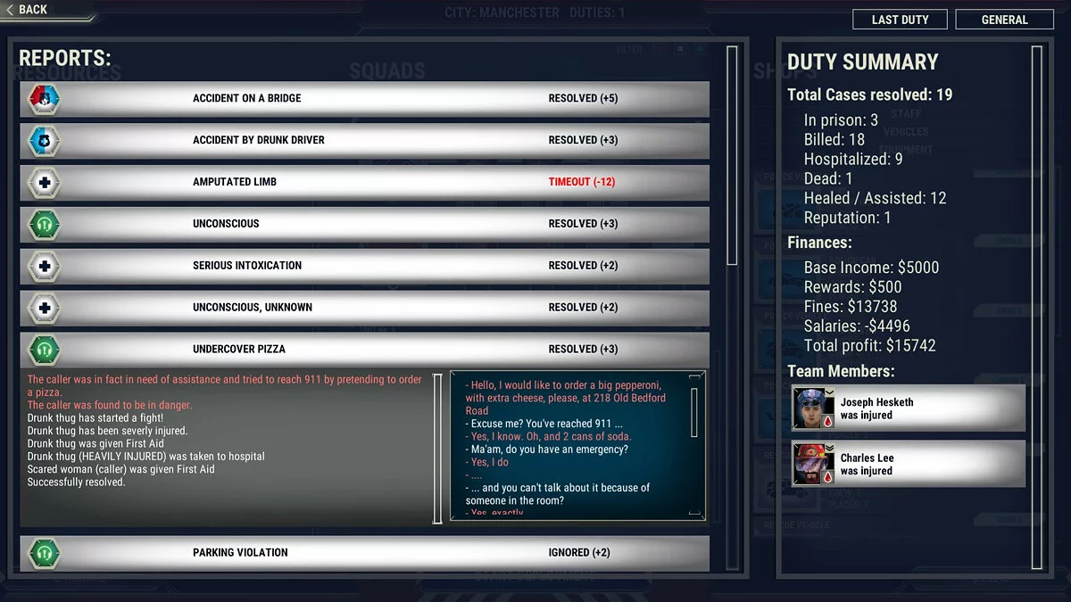 Скриншот из игры 911 Operator - 51