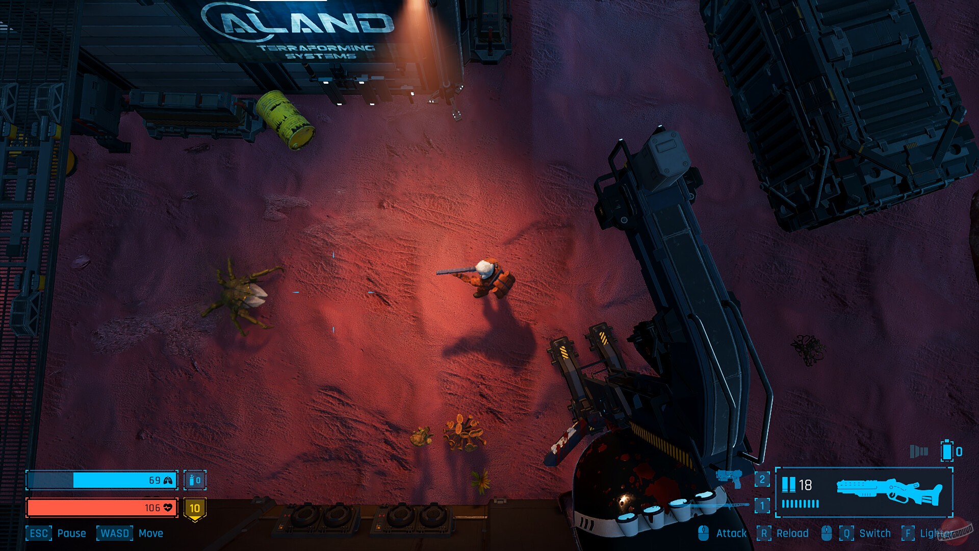 Скриншот из игры Ammo and Oxygen - 2