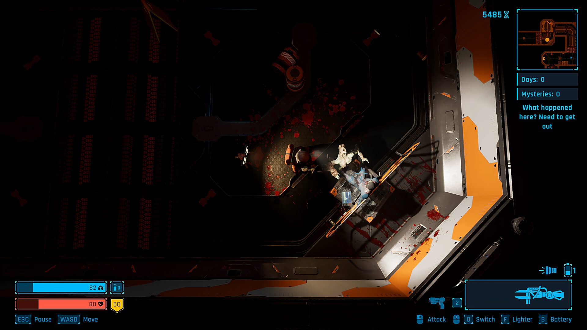 Скриншот из игры Ammo and Oxygen - 6