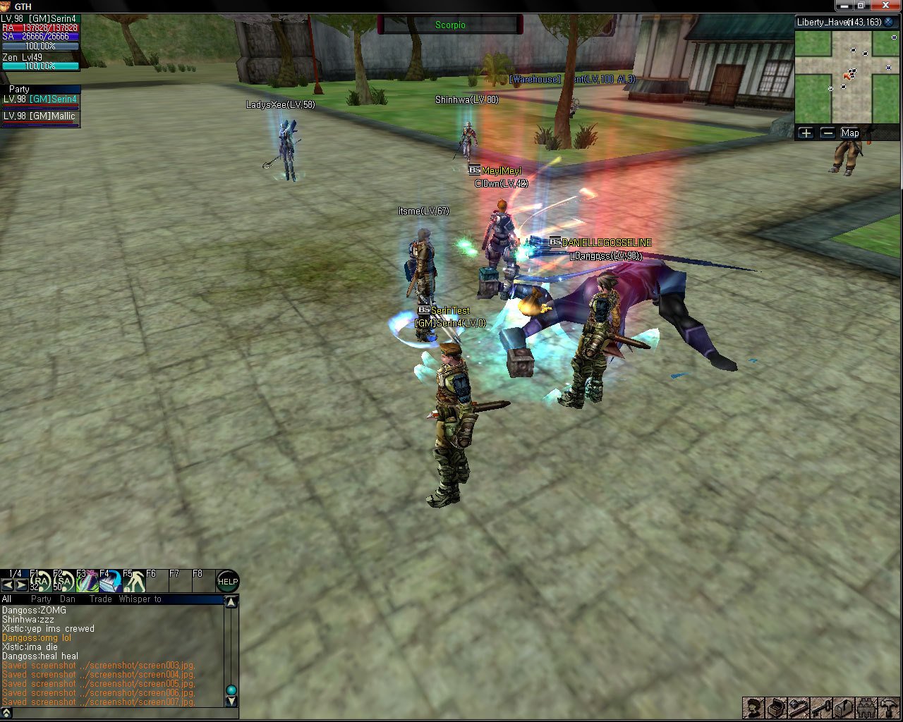 Скриншот из игры Gate to Heavens - 1