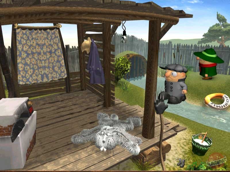 Скриншот из игры Братья Пилоты 3D. Дело об Огородных вредителях - 8