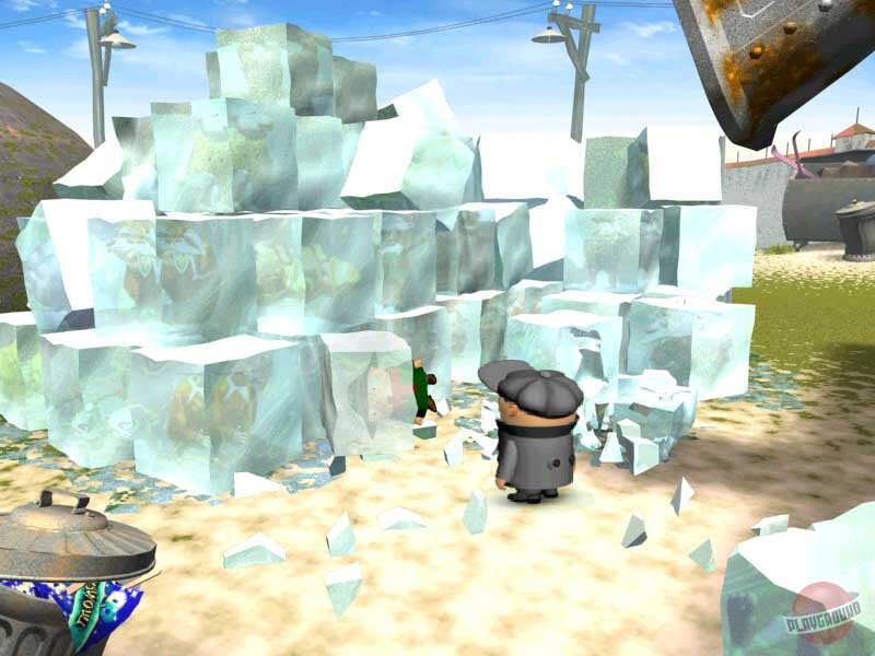 Скриншот из игры Братья Пилоты 3D. Дело об Огородных вредителях - 11