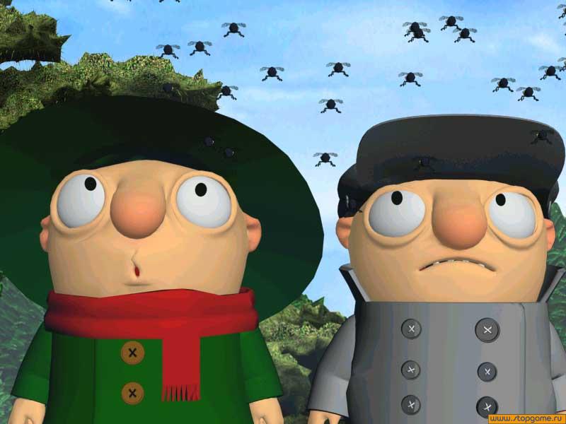 Скриншот из игры Братья Пилоты 3D. Дело об Огородных вредителях - 20