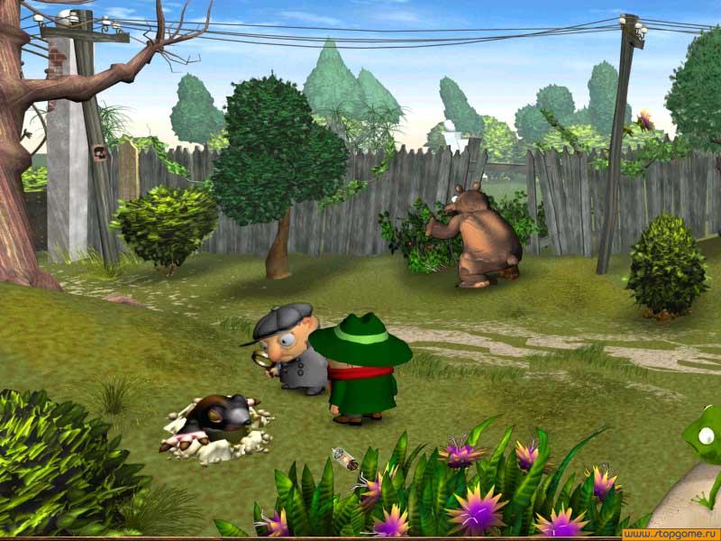 Скриншот из игры Братья Пилоты 3D. Дело об Огородных вредителях - 22