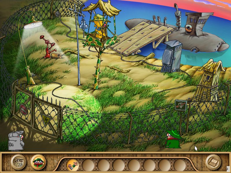 Скриншот из игры Братья Пилоты. Обратная сторона Земли - 8