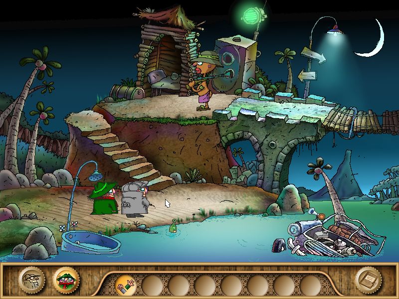 Скриншот из игры Братья Пилоты. Обратная сторона Земли - 20