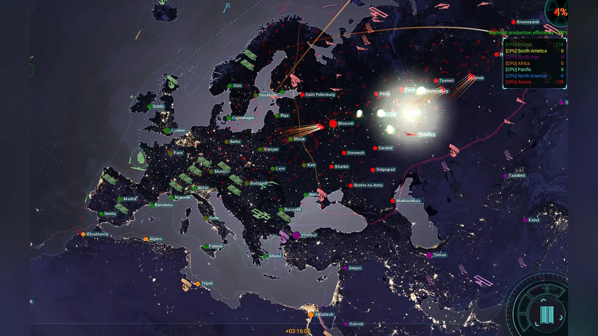 Скриншот из игры ICBM - 30