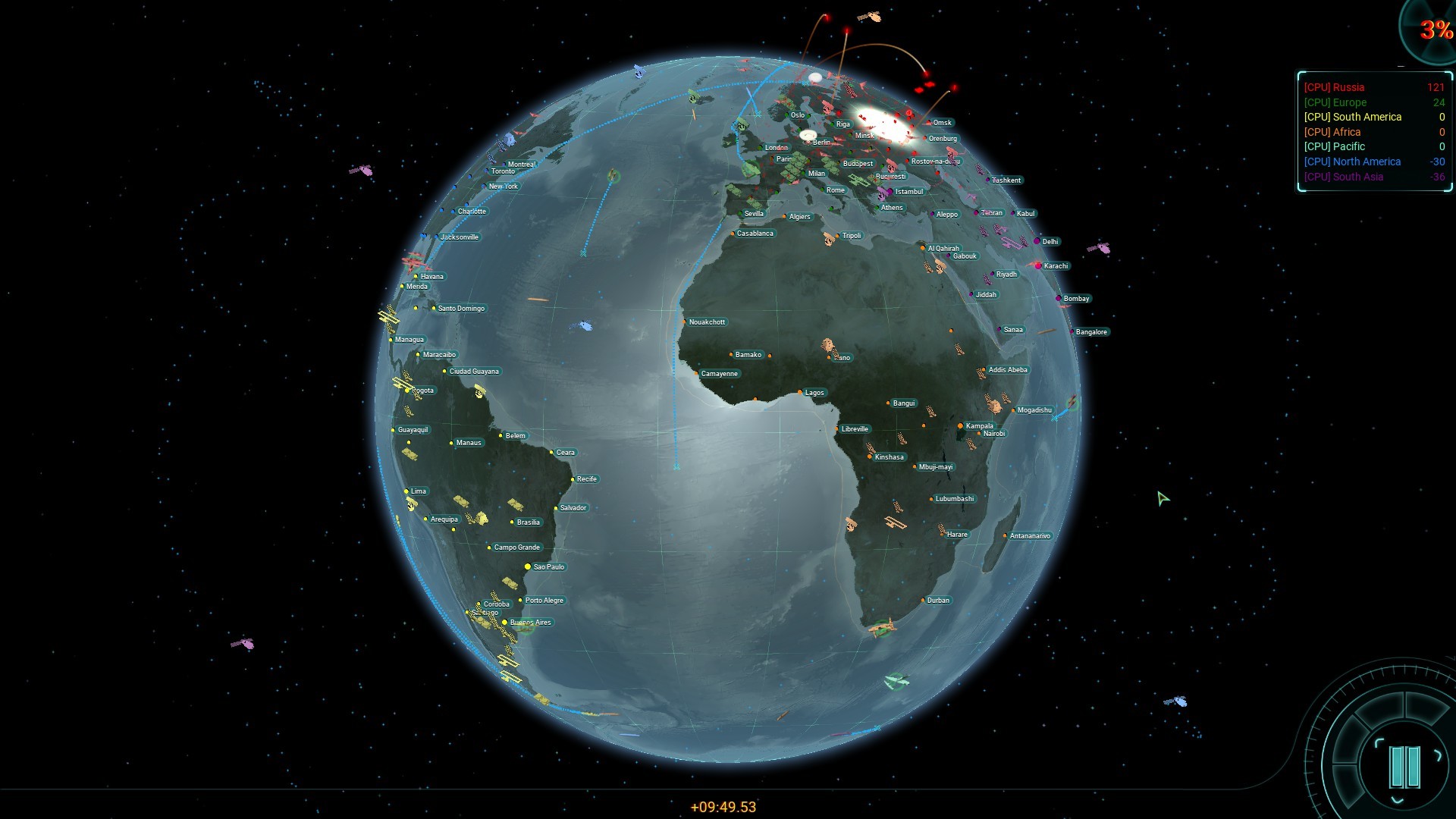 Скриншот из игры ICBM - 27