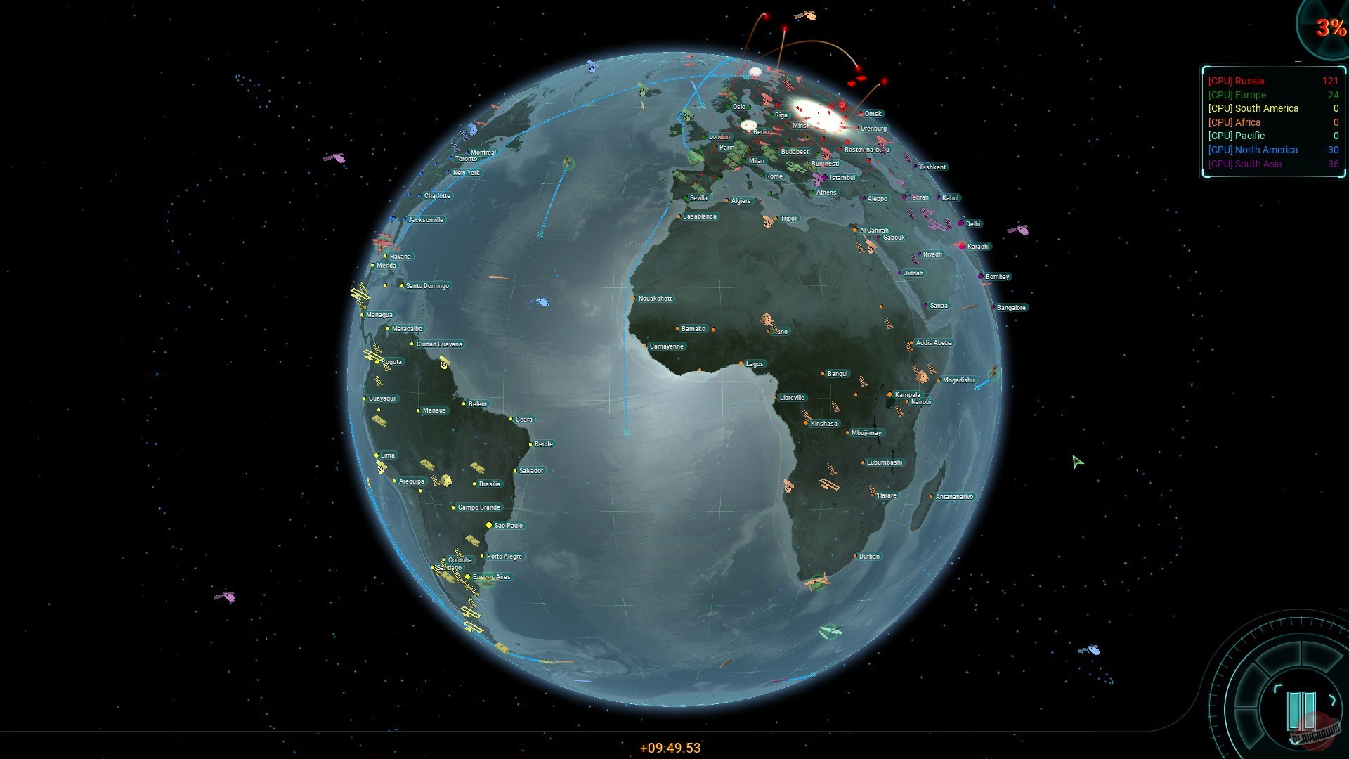 Скриншот из игры ICBM - 2