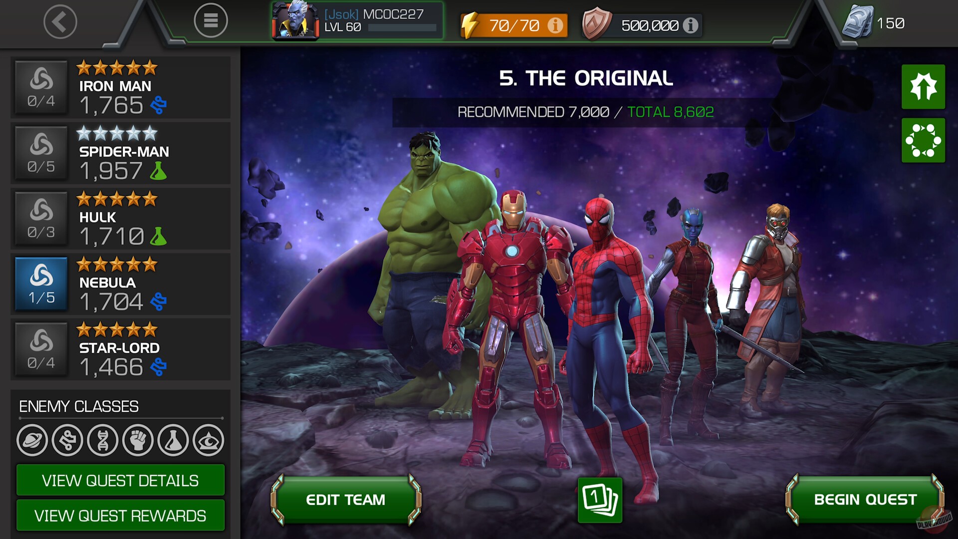 Скриншот из игры Marvel Contest of Champions - 10