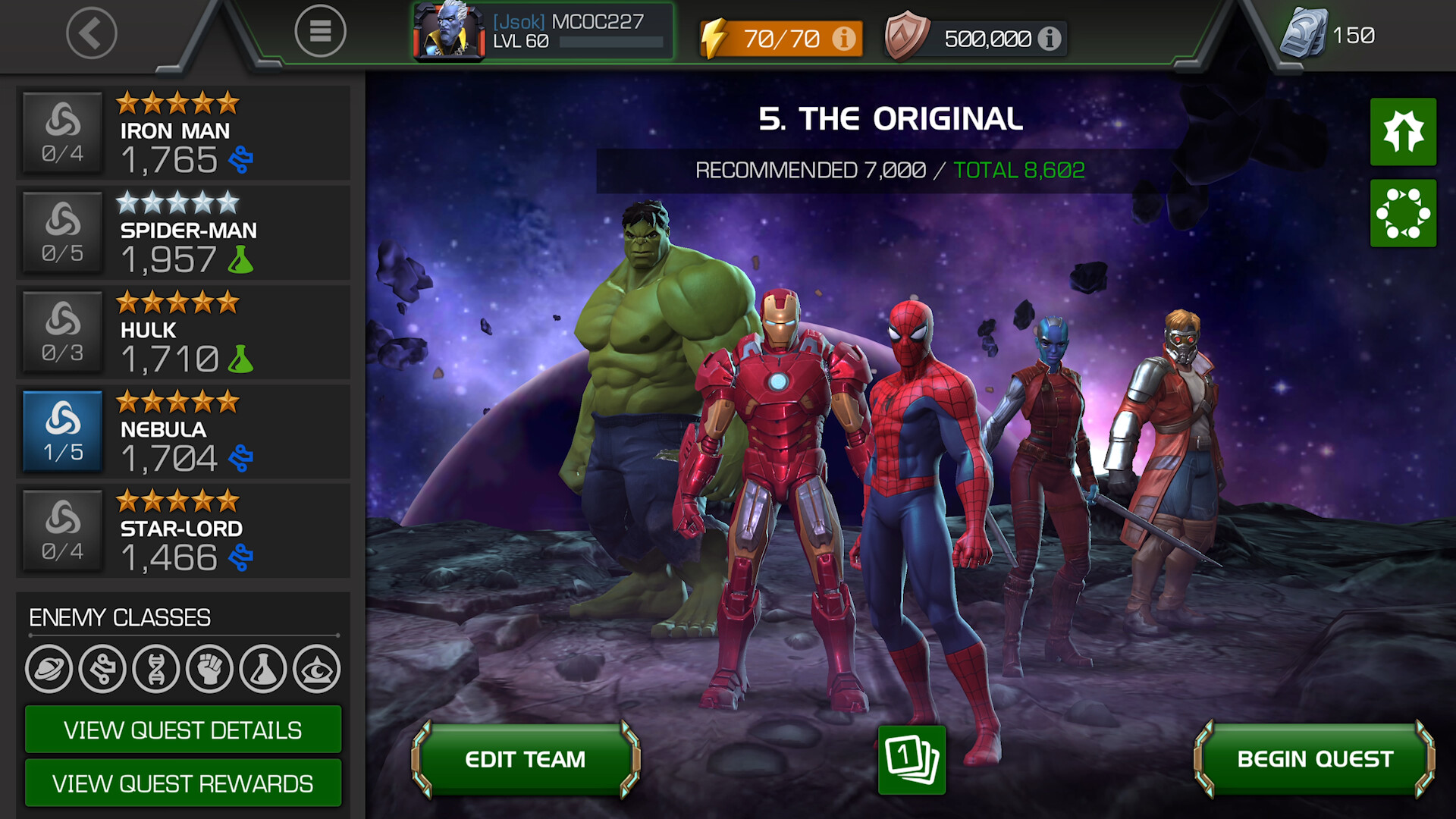 Скриншот из игры Marvel Contest of Champions - 31