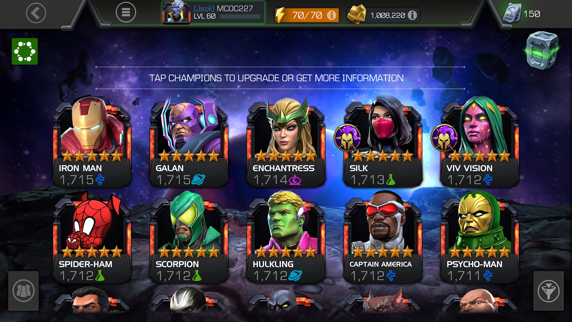Скриншот из игры Marvel Contest of Champions - 20