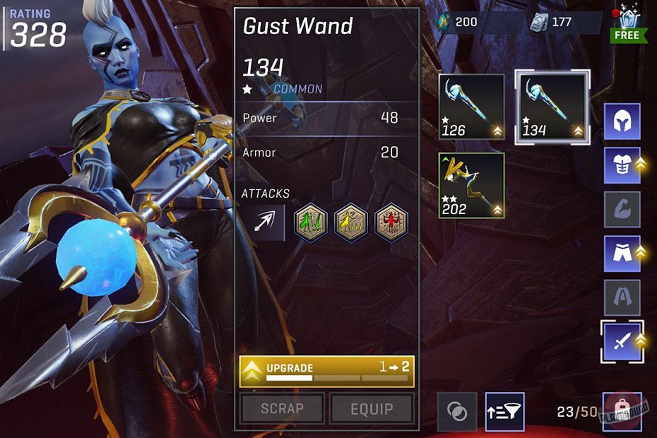 Скриншот из игры Marvel Realm of Champions - 3