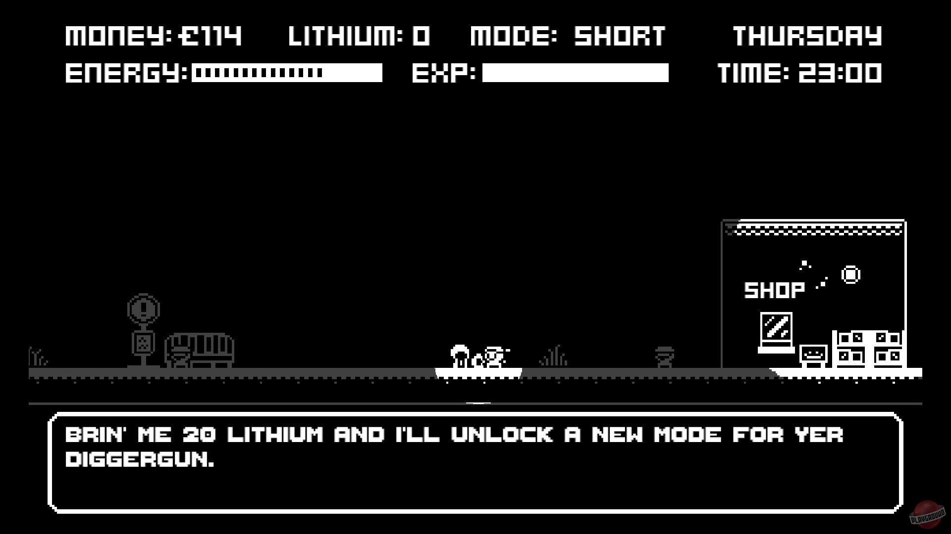 Скриншот из игры Diggergun - 6