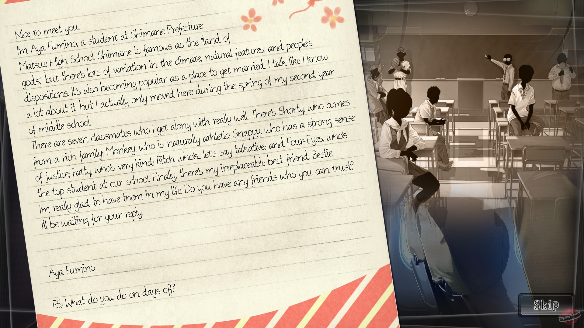 Скриншот из игры Root Letter - 35